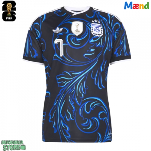 Argentina Rodrigo De Paul #7 Replika Udebanetrøje VM 2026 Kortærmet